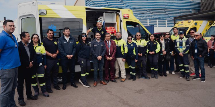 Gobierno Regional fortalece la red de urgencias con nueva ambulancia avanzada para el SAMU Tarapacá