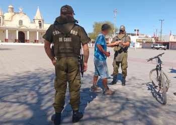 Ronda focalizada de Carabineros en la Provincia del Tamarugal deja cinco detenidos