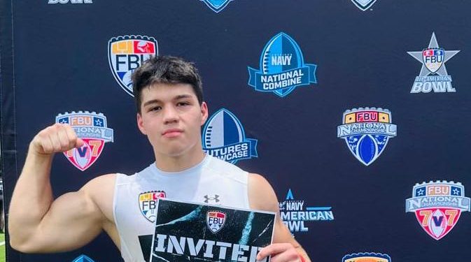 Chileno hace historia: Competirá en el Navy National Combine 2027, la máxima vitrina del fútbol americano juvenil de Estados Unidos