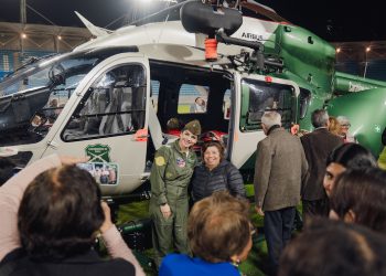Compromiso cumplido: GORE Tarapacá entregó a Carabineros uno de los helicópteros policiales más modernos del país
