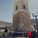 Comienza la protección del campanario de San Lorenzo de Tarapacá para una festividad más segura
