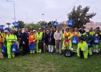 ISL lanzó Campaña Bajo Cero con trabajadores de áreas verdes