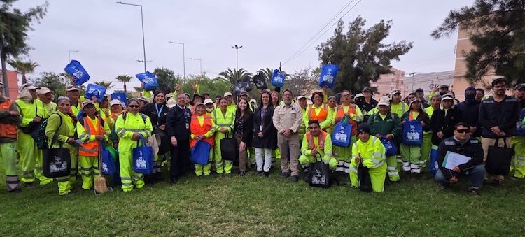 ISL lanzó Campaña Bajo Cero con trabajadores de áreas verdes