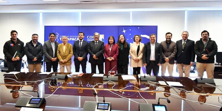 CORE convocó a servicios públicos, gobierno regional y sector privado para disminuir el desempleo y reactivar Tarapacá