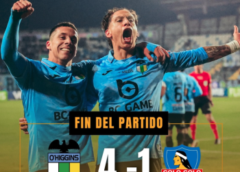O’Higgins goleó 4 -1 a Colo Colo por Copa Chile / Doblete de Arnaldo Castillo