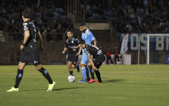 ¡Íbamos tan bien! Dragones Celestes fueron empatados por San Marcos en el minuto 95 en el «Carlos Dittborn»