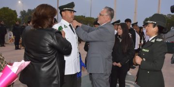 Emotiva ceremonia de ascenso en el Complejo Penitenciario de Alto Hospicio