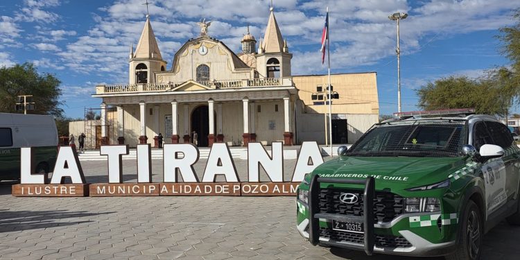 Ocho detenidos y más de 186 litros de alcohol decomisados por carabineros en La Tirana