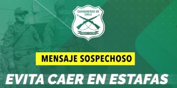 Carabineros alerta sobre circulación de SMS falsos: Llama al autocuidado digital