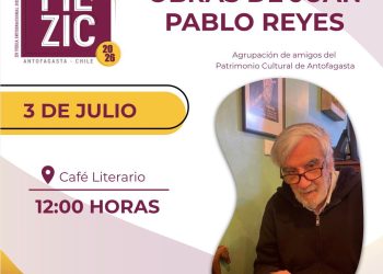 Escritor Juan Pablo Reyes compartirá parte de su obra en un espacio de conversación y reflexión