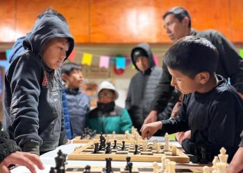 Promueven el buen uso del tiempo libre con jornada recreativa de ajedrez