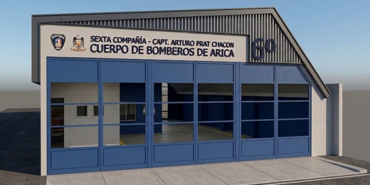 CORE aprueba 3 mil 366 millones para la reposición del cuartel de la Sexta Compañía de Bomberos