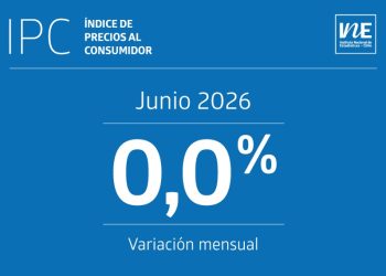 INE: Índice de Precios al Consumidor (IPC) de junio presentó una variación mensual de 0,0%