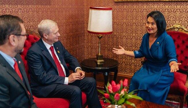 Presidente Kast sostiene reunión con la Presidenta Electa Keiko Fujimori