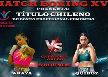 Por primera vez se disputará en Chile el título nacional profesional de boxeo femenino en categoría gallo