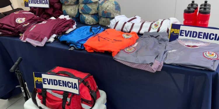 PDI recuperó especies sustraídas a cadetes de Deportes La Serena