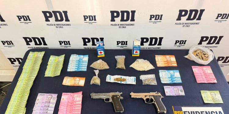 MT0 PDI desarticuló 4 puntos de venta de drogas en Arica: Hay 5 detenidos