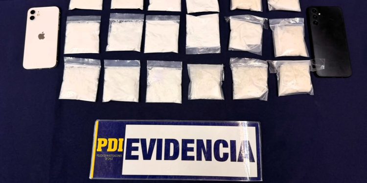 PDI detuvo a dos chilenas: Ocultaban más de medio kilo de ketamina en su calzado