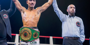 Pato Carrión despachó al “Trencito” Jiménez y mantiene título de campeón mundial súper ligero