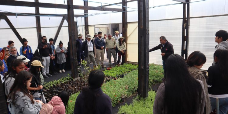 Estudiantes y familias participan en jornada de educación ambiental en Alto Hospicio
