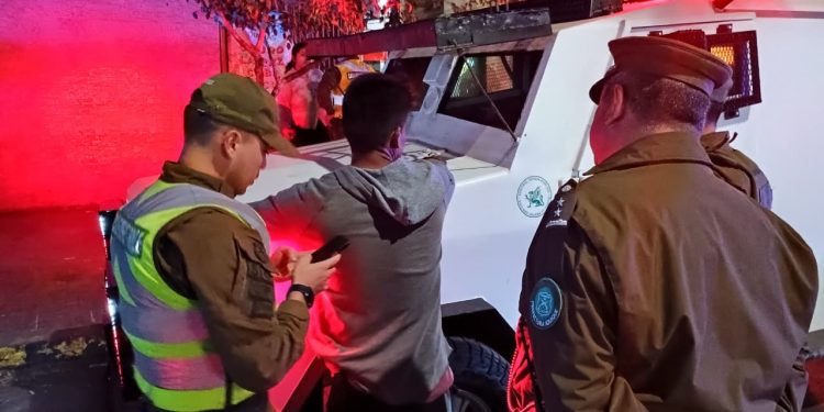 Carabineros detiene a 11 infractores durante ronda preventiva en la región