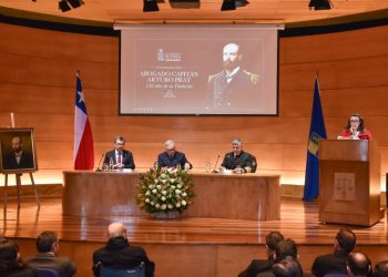 Corte Suprema y Facultad de Derecho de la U de Chile conmemoran los 150 años de la titulación de abogado de Arturo Prat