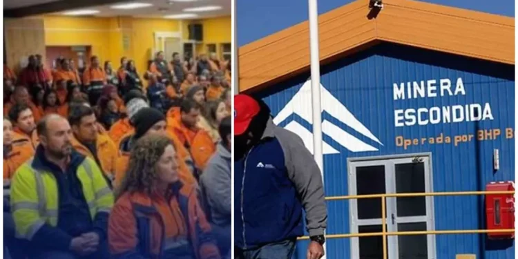Tensión en Escondida BHP: Sindicato da portazo a propuesta de la empresa durante negociación colectiva