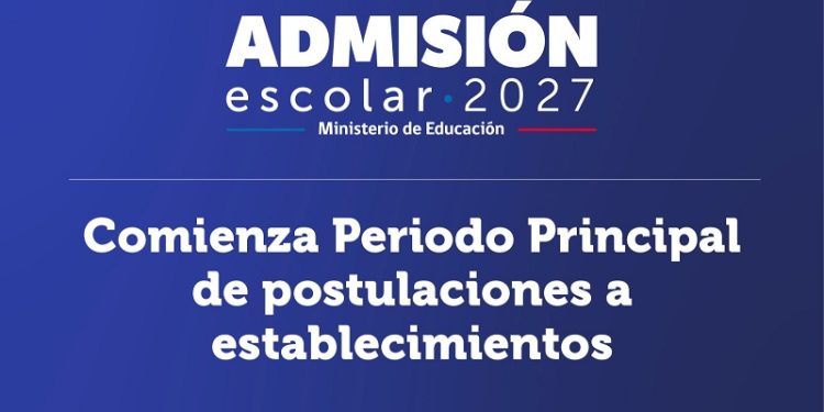 Sistema de Admisión Escolar (SAE): comienzan las postulaciones a establecimientos para 2027