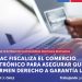 SERNAC fiscaliza el comercio electrónico para asegurar que informen el derecho a la garantía legal