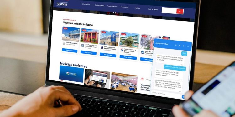 SLEP Iquique moderniza su atención digital con nuevo Asistente Virtual y Chatbot