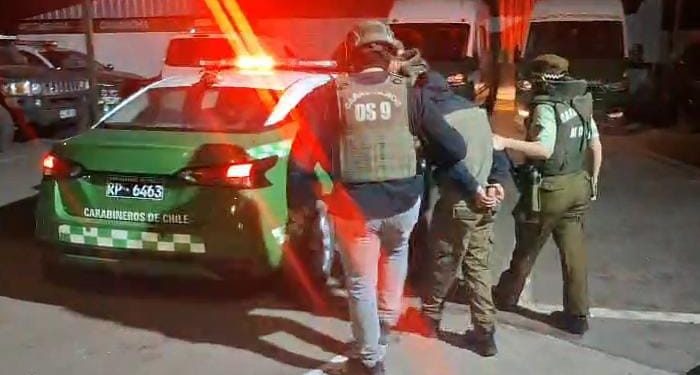 Detienen a tercer presunto autor de robo con violencia ocurrido en el sector sur de Iquique