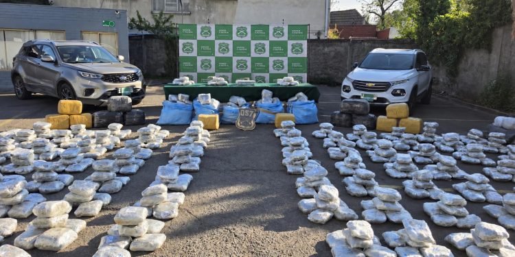 Golpe dieciochero del OS-7: Carabineros incautó más de una tonelada de drogas y desarticuló organización criminal