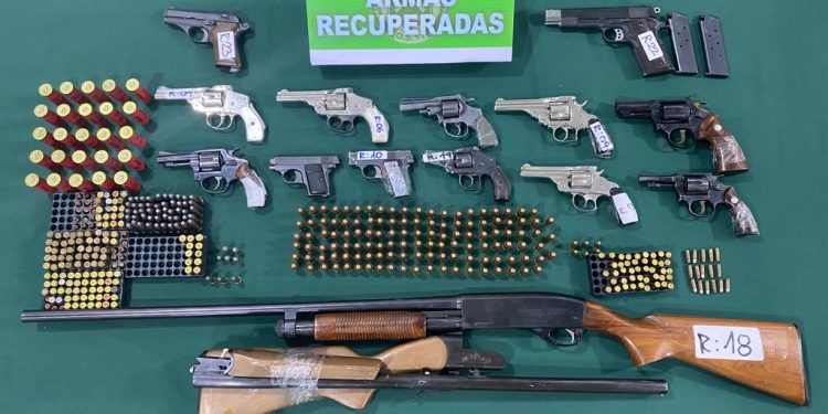 Carabineros incautó 55 armas de fuego en Tarapacá