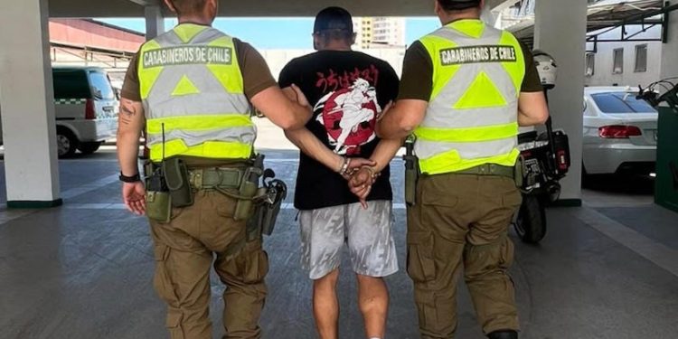 Detenido por portar arma en el centro de Iquique