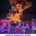 Bomberos cumple 12 horas combatiendo fuego en Zofri