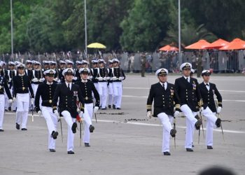 Armada de Chile en la Gran Parada Militar 2026