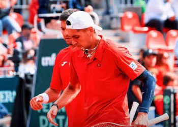 Copa Davis: Chile perdió en dobles, por 0-6 y 3-6, y la serie de clasificatorias a las Finales 0-3