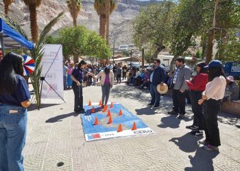 Camiña se suma a la campaña Prevenir o Lamentar con fonda preventiva