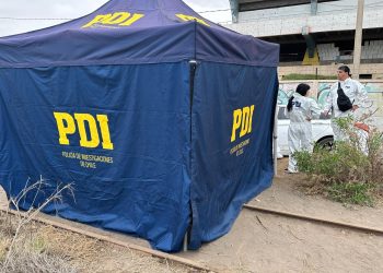 PDI y Fiscalía investigan homicidio con arma de fuego en sector de playa Chinchorro