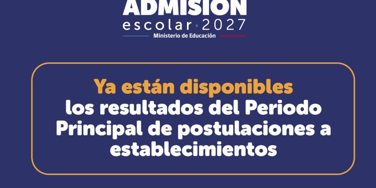 Sistema de Admisión Escolar (SAE): ya están disponibles los resultados del Periodo Principal de postulaciones a establecimientos para 2027