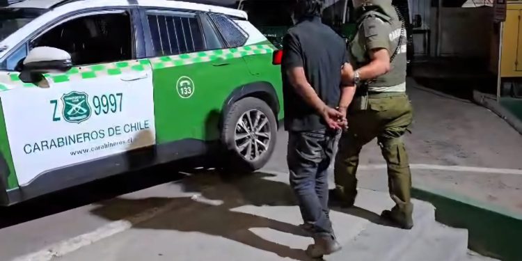 Can detector de drogas de Carabineros delató a pasajero que transportaba drogas