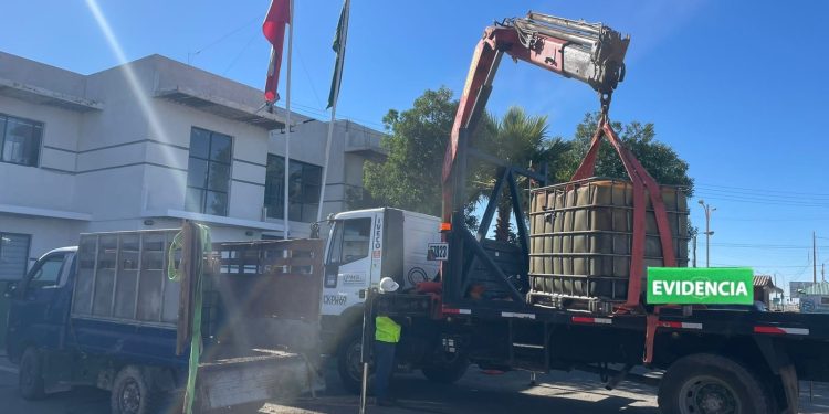 Carabineros detuvo a tres infractores por receptación de combustible en Huara