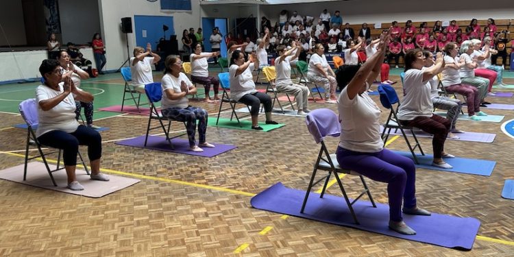 Más de 500 Personas Mayores se lucieron en muestra recreativa IND