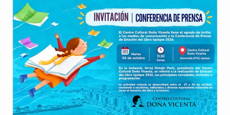 Centro Cultural Doña Vicenta: Invitación a los Medios de Prensa de Iquique