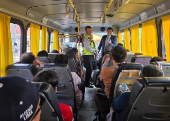 Transportes inspecciona autorizaciones y despliega fiscalizaciones en la ruta de Las Peñas