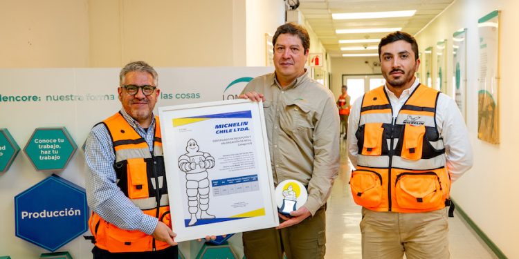 Michelin reconoce a Lomas Bayas por duplicar su meta de valorización de neumáticos