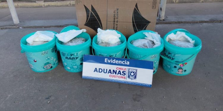 Aduanas en Avanzada de Quillagua interceptó droga oculta en toallas y cafetera