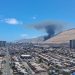 Incendio en el galpón 8 de la manzana 21 de la Zona Franca