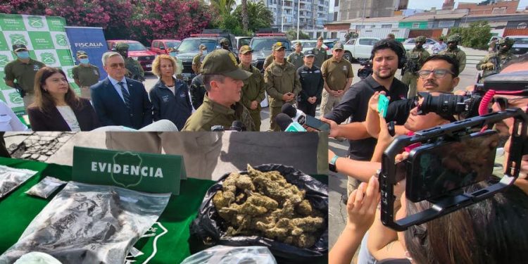 Operativo de Carabineros de Tarapacá desarticula organización criminal dedicada al robo de vehículos / 28 detenidos, entre ellos 3 menores de edad