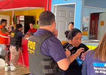 Operativo en Caleta Los Verdes: 4 extranjeros y 3 empleadores terminan denunciados